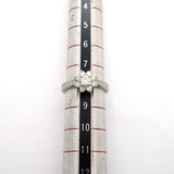 【6jhb0626】ティファニー リング フローラ Pt950 プラチナ ダイヤモンド 8号【中古】レディース
