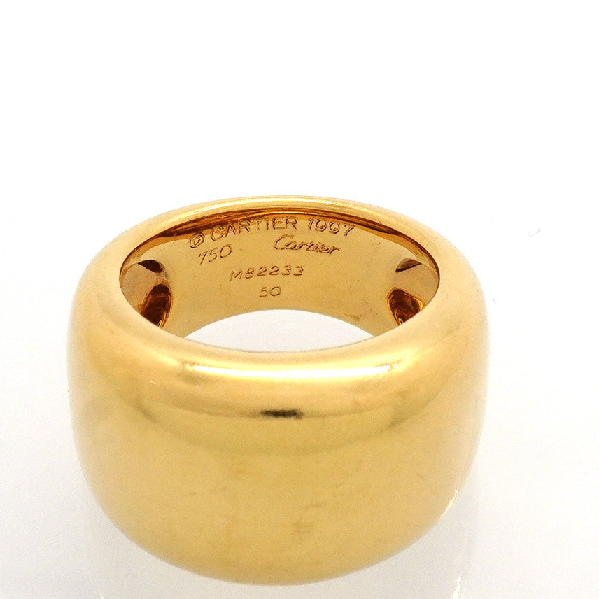【6jhb0628】カルティエ リング ヌーベルバーグ K18YG イエローゴールド ＃50【中古】レディース