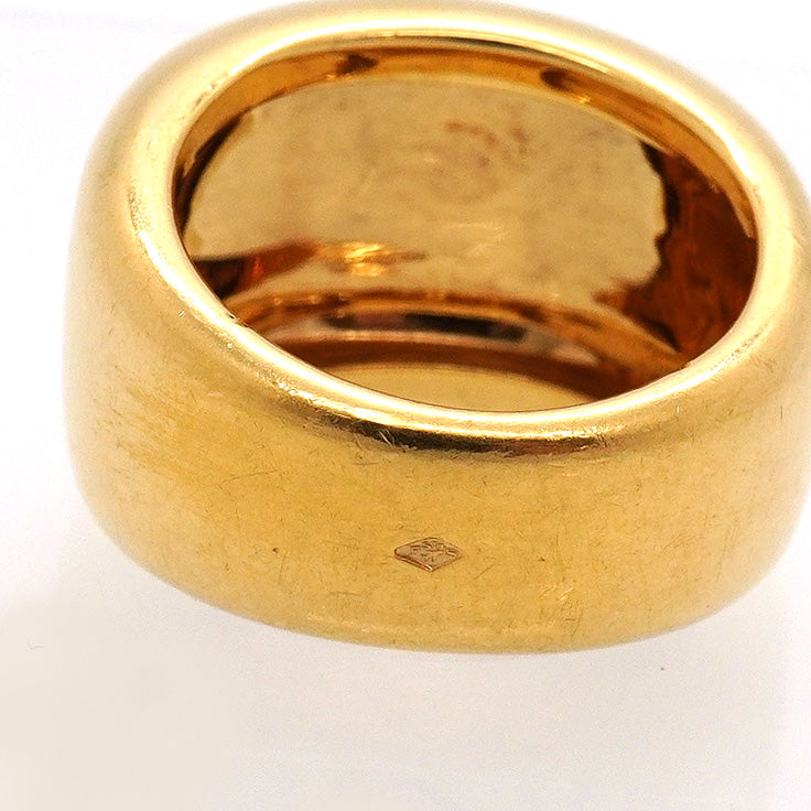 【6jhb0628】カルティエ リング ヌーベルバーグ K18YG イエローゴールド ＃50【中古】レディース