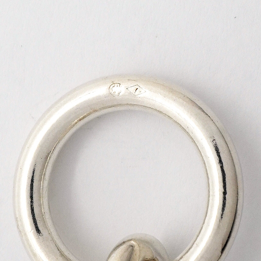 【6jhb0629】エルメス ブレスレット シェーヌダンクル MM 16コマ シルバー925【中古】メンズ レディース ユニセックス