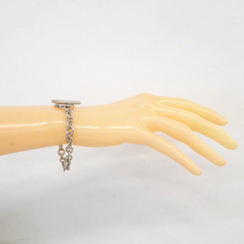【6jhb0633】ティファニー ブレスレット トグル シルバー925【中古】レディース