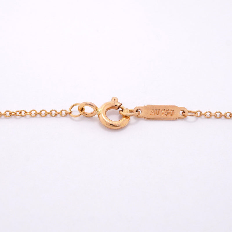 【6jhb0634】ティファニー ネックレス センチメンタルハート K18PG ピンクゴールド ダイヤモンド【中古】レディース