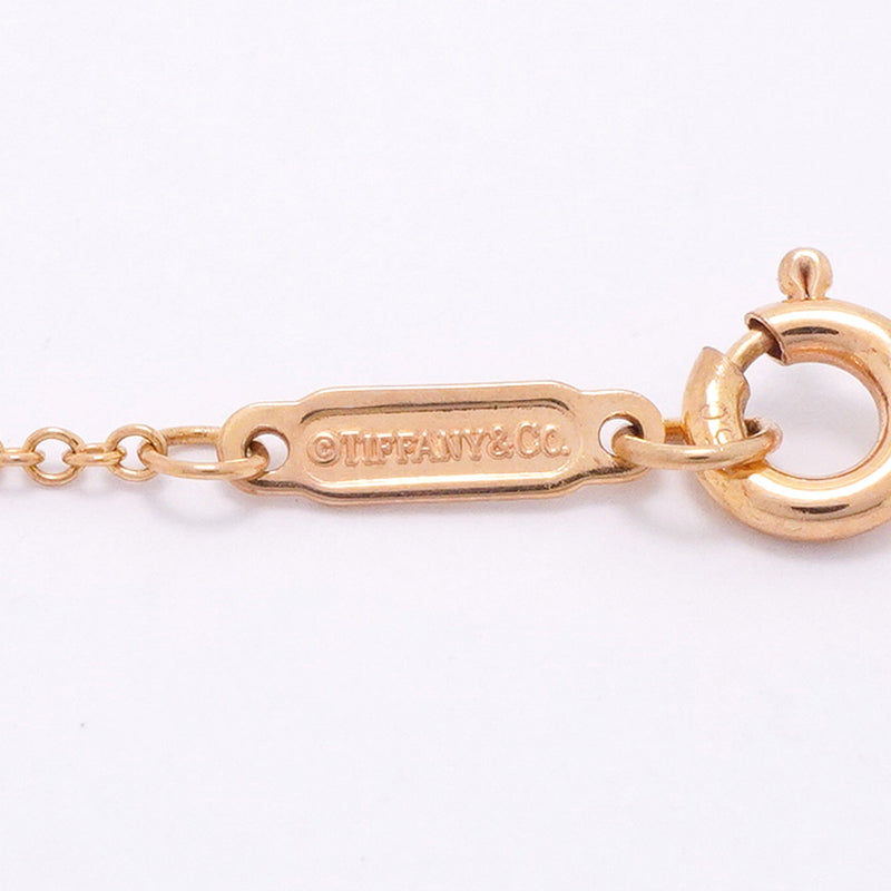 【6jhb0634】ティファニー ネックレス センチメンタルハート K18PG ピンクゴールド ダイヤモンド【中古】レディース