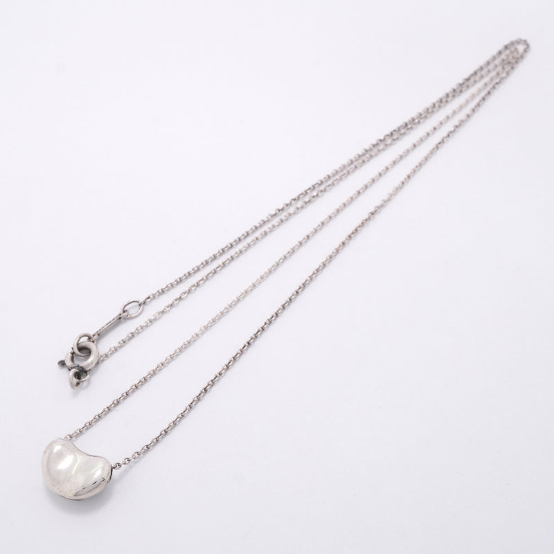 【6jhb0635】ティファニー ネックレス ビーン シルバー925【中古】レディース