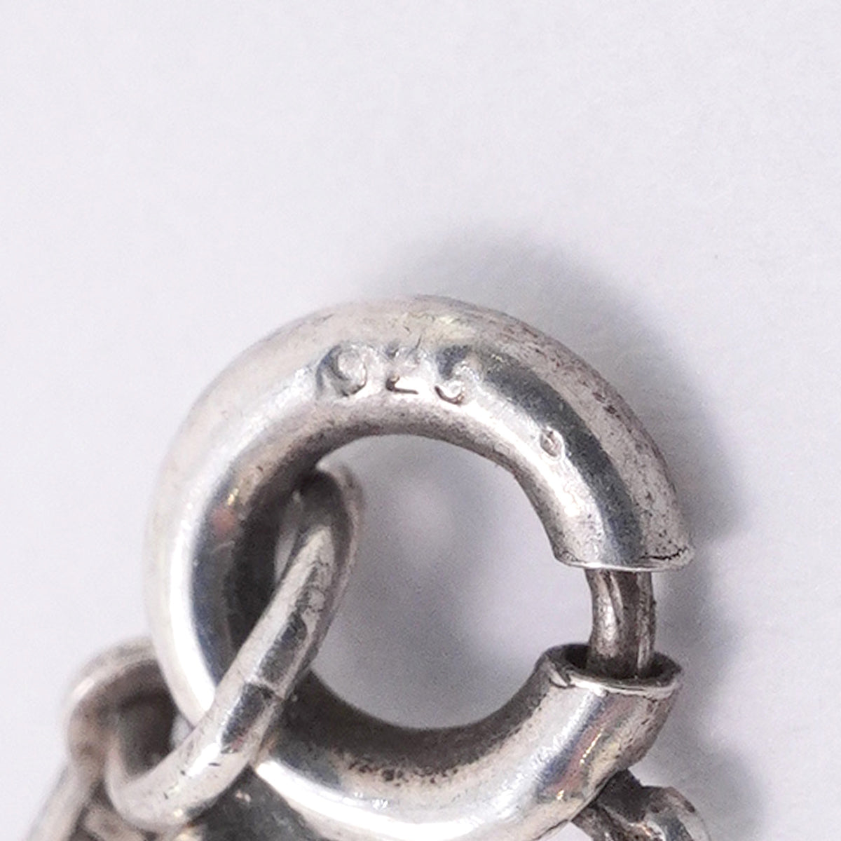 【6jhb0635】ティファニー ネックレス ビーン シルバー925【中古】レディース