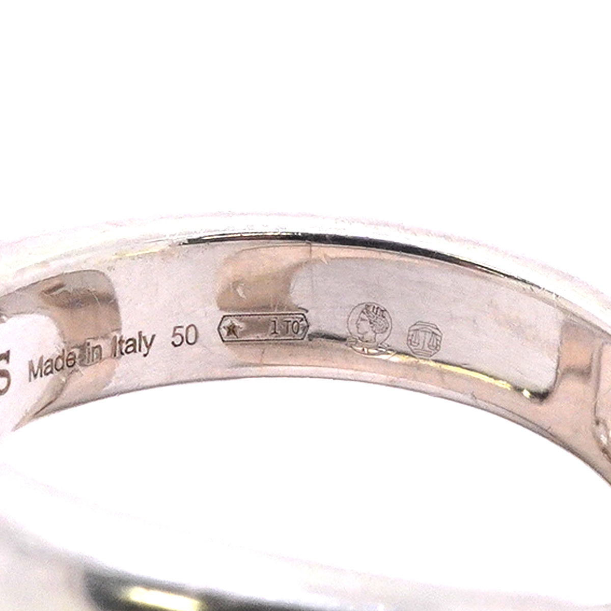 【6jhb0641】エルメス リング オスモズPM シルバー925 ＃50【中古】レディース