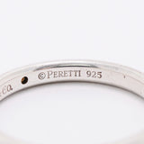 【6jhb0642】ティファニー リング スタッキングバンド 1PD シルバー925 ダイヤモンド 16.5号【中古】レディース