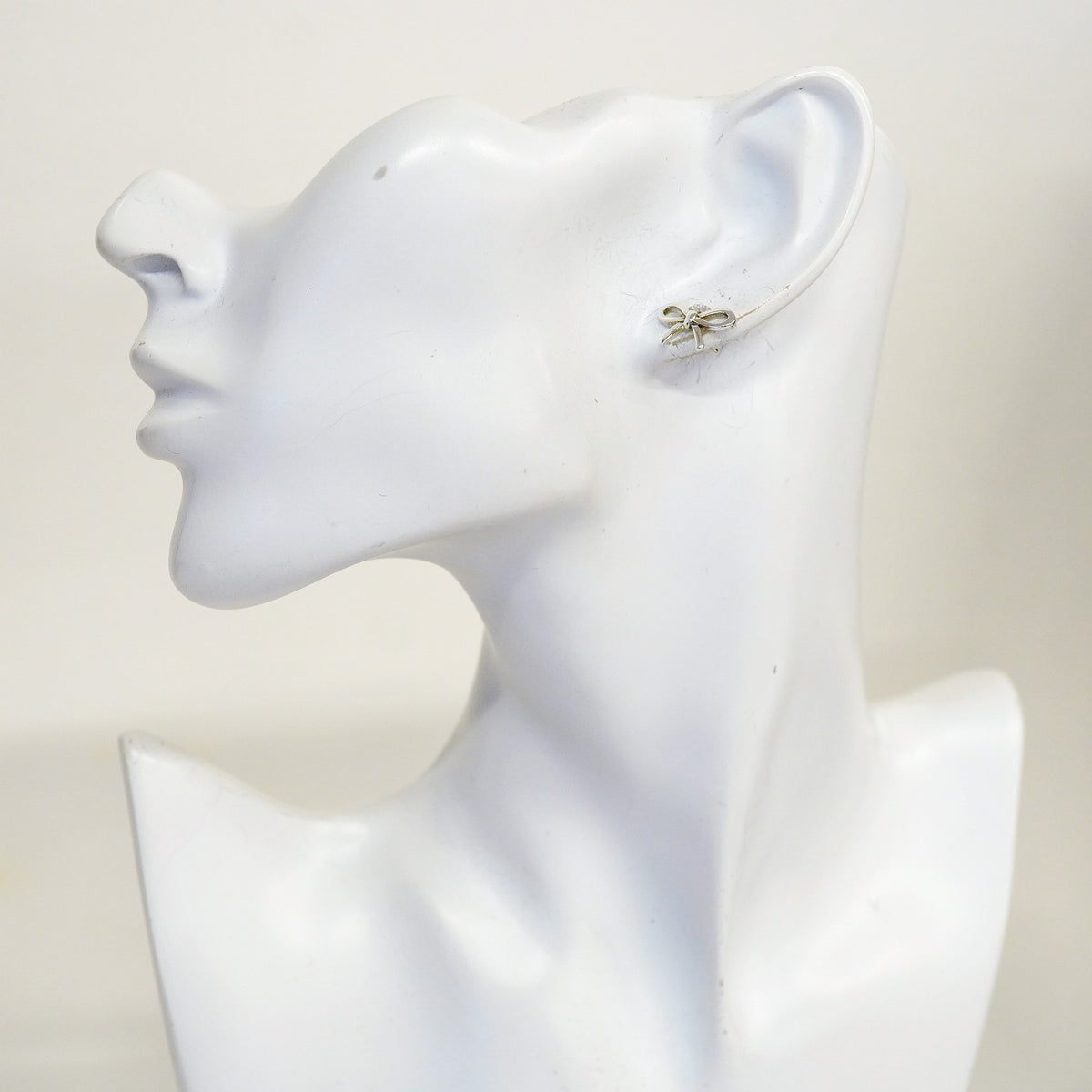 【6jhb0654】ティファニー ピアス ボウリボン シルバー925【中古】レディース