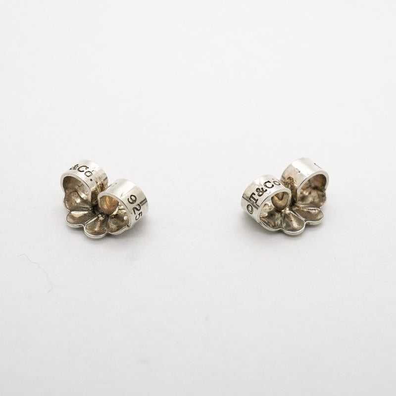 【6jhb0654】ティファニー ピアス ボウリボン シルバー925【中古】レディース