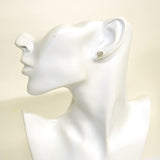 【6jhb0662】カルティエ ピアス ミニハート K18WG ホワイトゴールド ダイヤモンド【中古】レディース