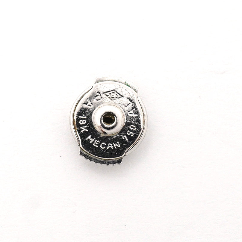 【6jhb0662】カルティエ ピアス ミニハート K18WG ホワイトゴールド ダイヤモンド【中古】レディース