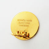 【6jhb0676】エルメス イヤリング セリエ GPメッキ ゴールド【中古】レディース