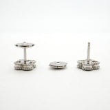【6jhb0678】ヴァンクリーフ＆アーペル ピアス スウィート アルハンブラ K18WG ホワイトゴールド マザーオブパール【中古】レディース