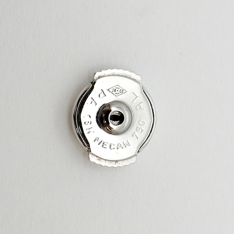 【6jhb0678】ヴァンクリーフ＆アーペル ピアス スウィート アルハンブラ K18WG ホワイトゴールド マザーオブパール【中古】レディース