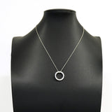 【6jhb0682】ティファニー ネックレス 1837/サークル シルバー925【中古】レディース