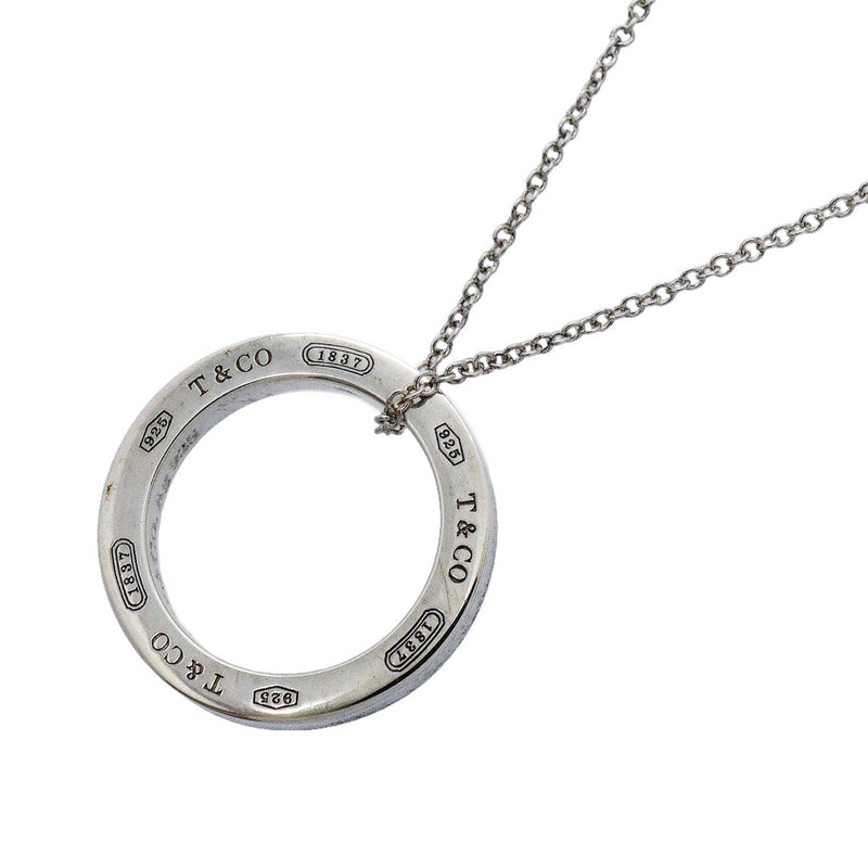 【6jhb0682】ティファニー ネックレス 1837/サークル シルバー925【中古】レディース