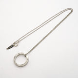 【6jhb0682】ティファニー ネックレス 1837/サークル シルバー925【中古】レディース