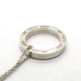 【6jhb0682】ティファニー ネックレス 1837/サークル シルバー925【中古】レディース