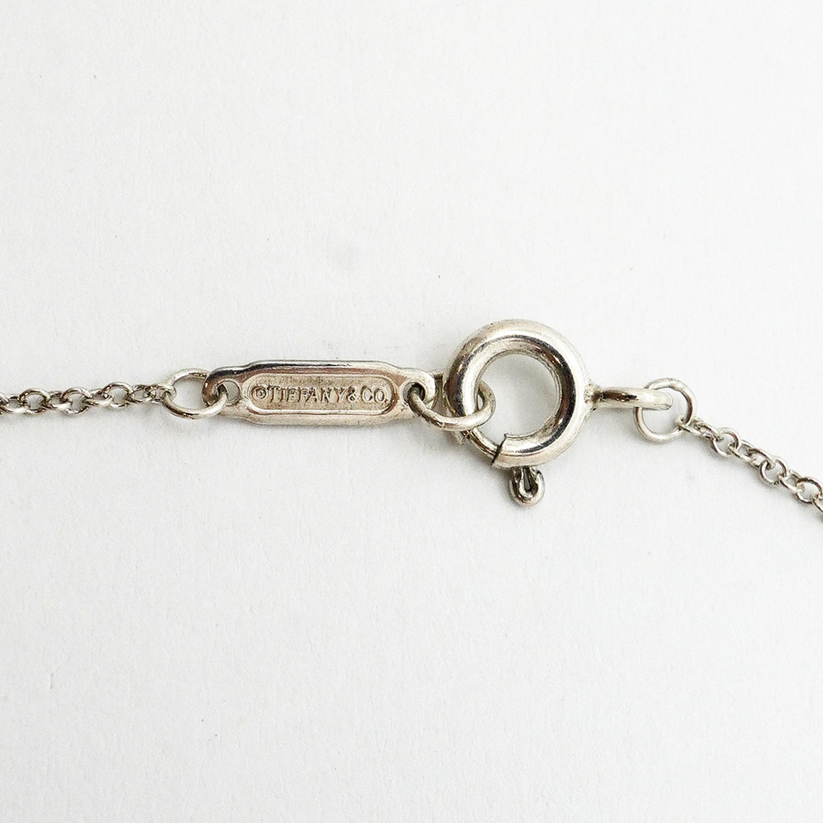 【6jhb0682】ティファニー ネックレス 1837/サークル シルバー925【中古】レディース