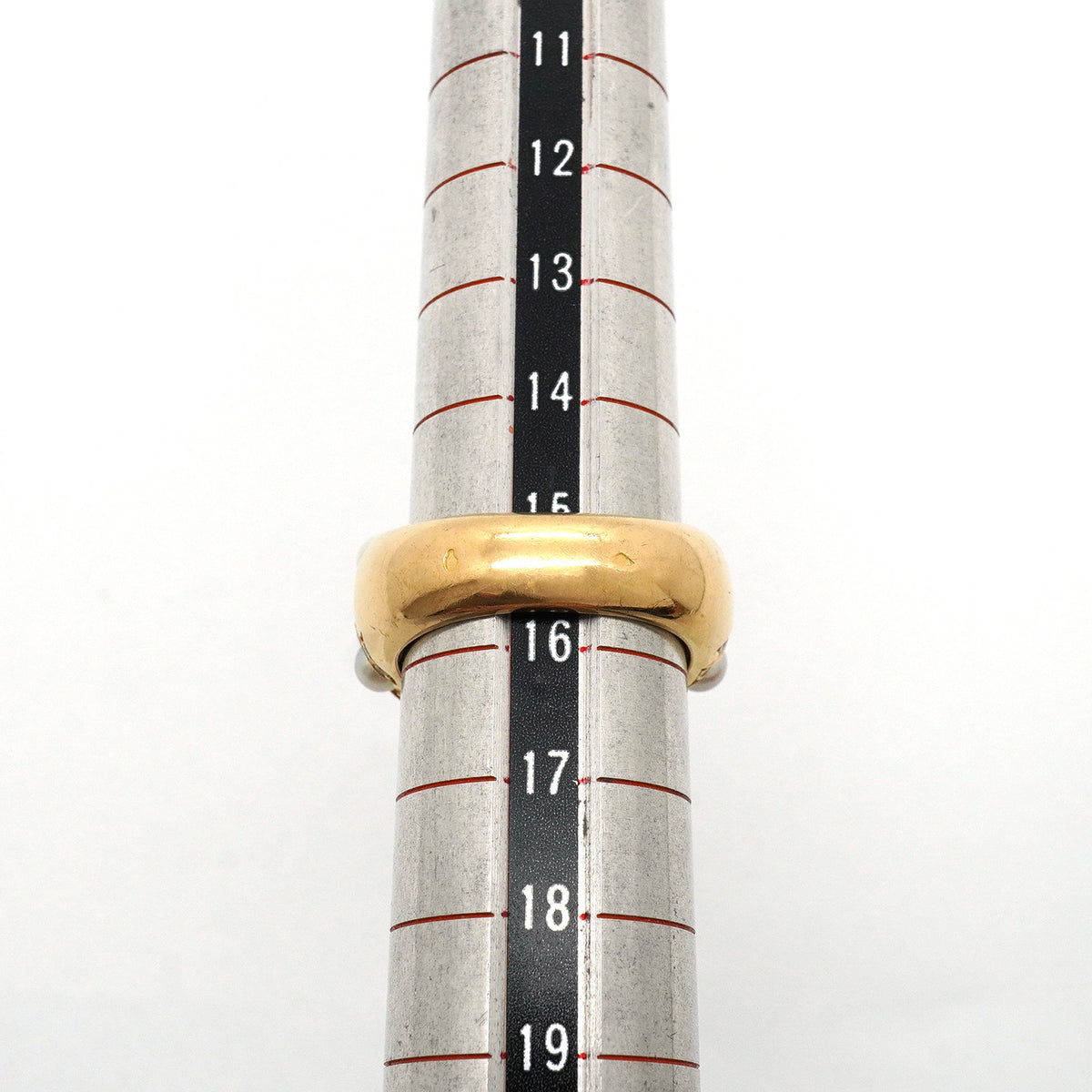 【6jhb0685】シャネル リング バロックコレクション K18YG イエローゴールド ダイヤモンド パール ＃54【中古】レディース