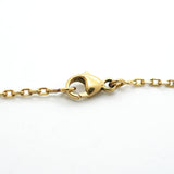 【6jhb0697】エルメス ネックレス アイリーン GPメッキ ゴールド ブラック【中古】レディース