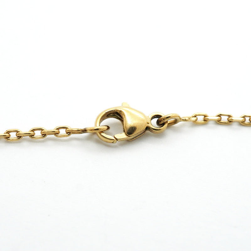 【6jhb0697】エルメス ネックレス アイリーン GPメッキ ゴールド ブラック【中古】レディース