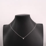 【6jhb0712】ティファニー ネックレス バイザヤード シルバー925 アクアマリン ブルー【中古】レディース