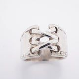 【6jhb0714】エルメス リング メキシコ シルバー925 ＃53【中古】レディース