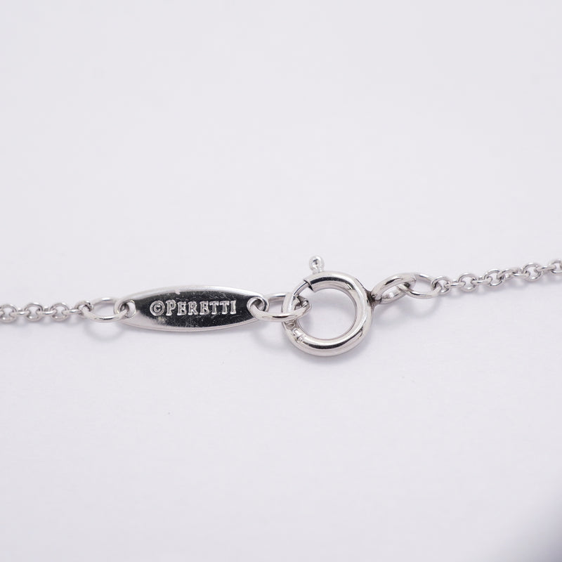 【6jhb0721】ティファニー ブレスレット バイザヤード 1PD Pt950 プラチナ ダイヤモンド【中古】レディース