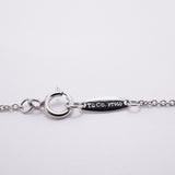 【6jhb0721】ティファニー ブレスレット バイザヤード 1PD Pt950 プラチナ ダイヤモンド【中古】レディース