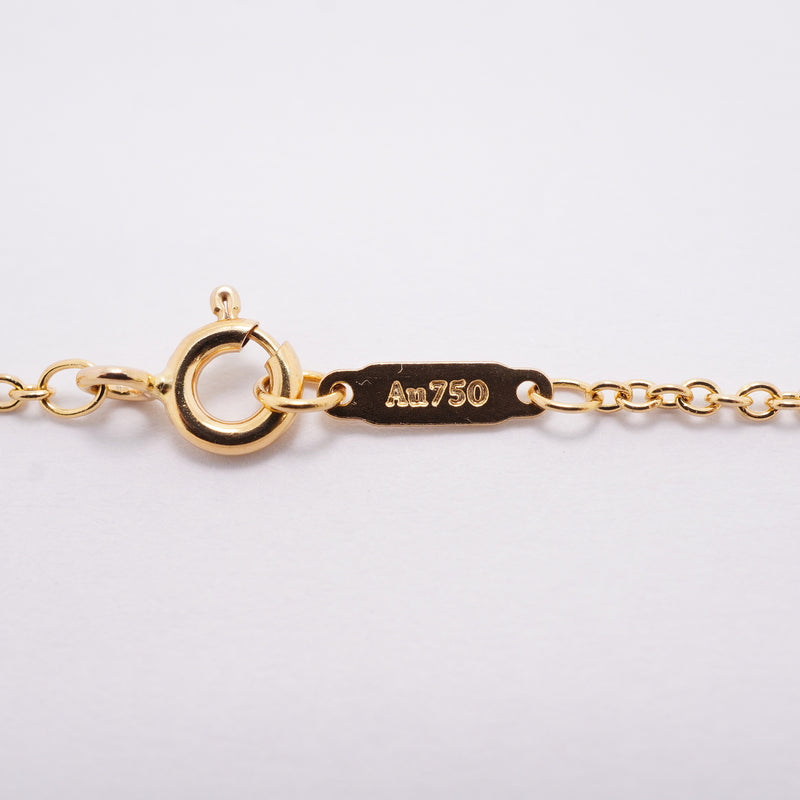 【6jhb0722】ティファニー ネックレス チェーン K18YG イエローゴールド【中古】レディース