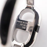 【6jhb0723】エルメス リング マイヨン メタル シルバー ブラック ＃58【中古】メンズ