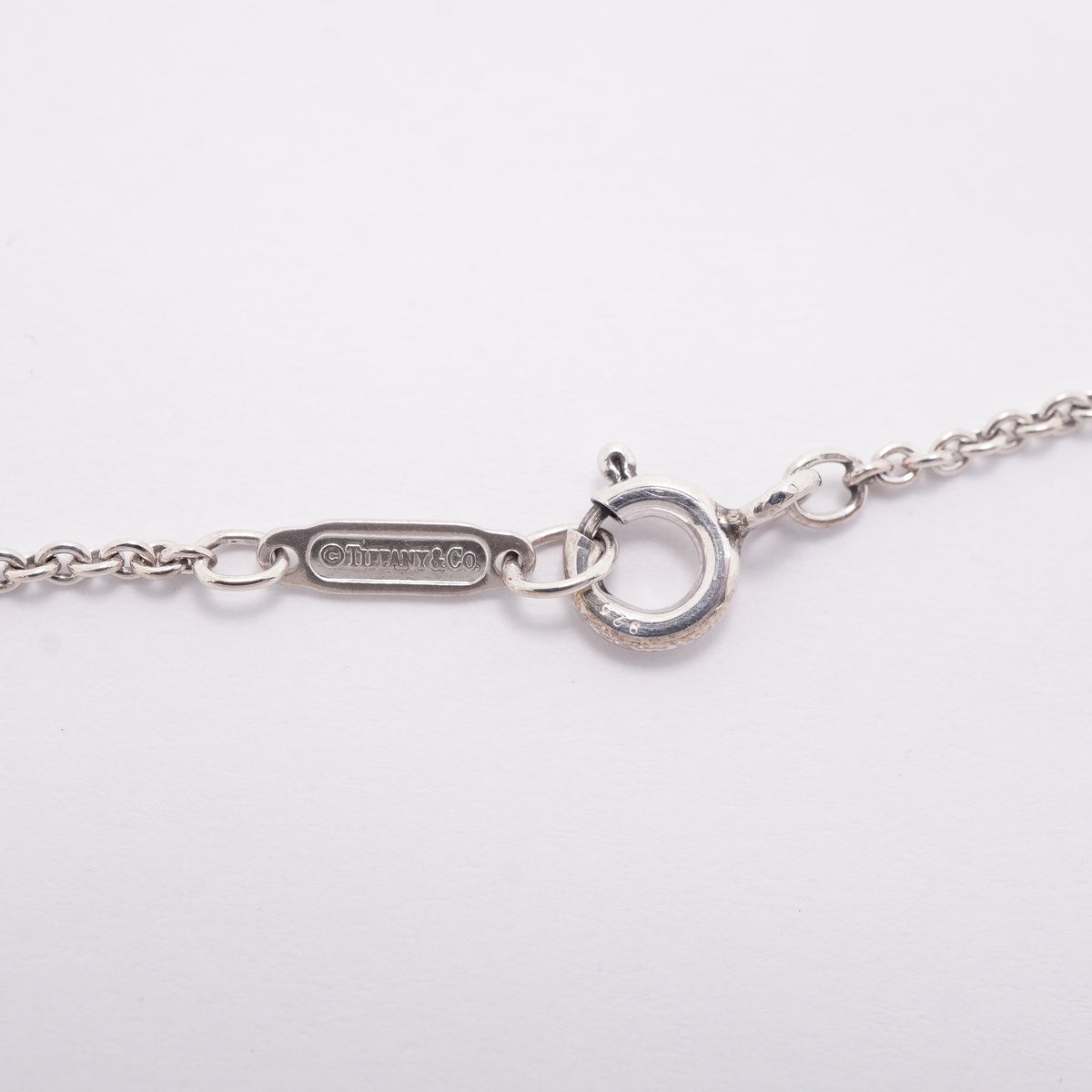 【6jhb0727】ティファニー ネックレス 1837/エレメント/トリプルタグ シルバー925【中古】レディース