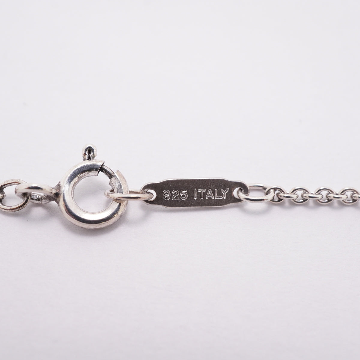 【6jhb0727】ティファニー ネックレス 1837/エレメント/トリプルタグ シルバー925【中古】レディース