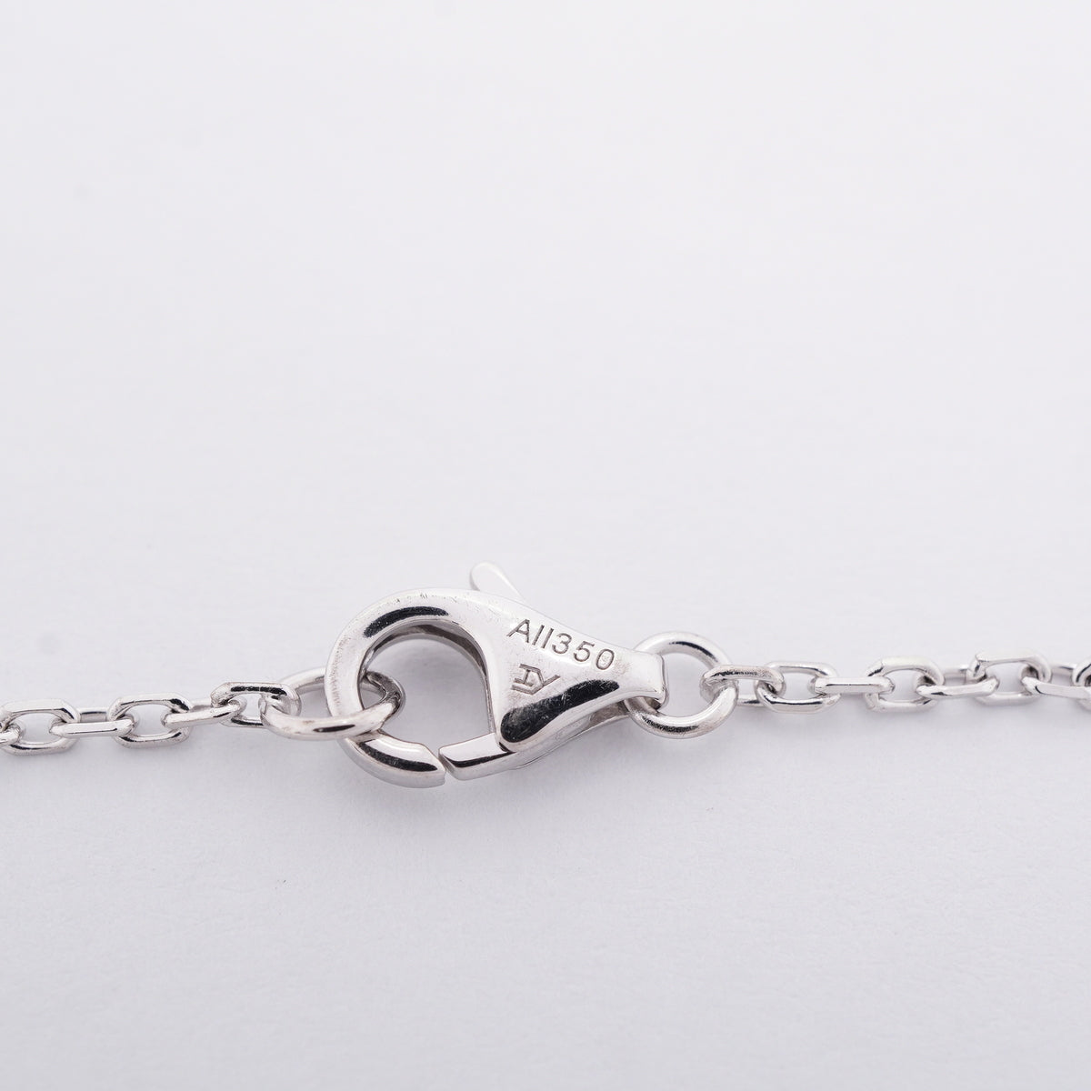 【6jhb0732】カルティエ ネックレス Cハート K18WG ホワイトゴールド ダイヤモンド【中古】レディース