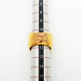 【6jhb0733】シャネル リング ココマーク シャネルロゴ GPメッキ グリポア ゴールド 11.5号【中古】レディース