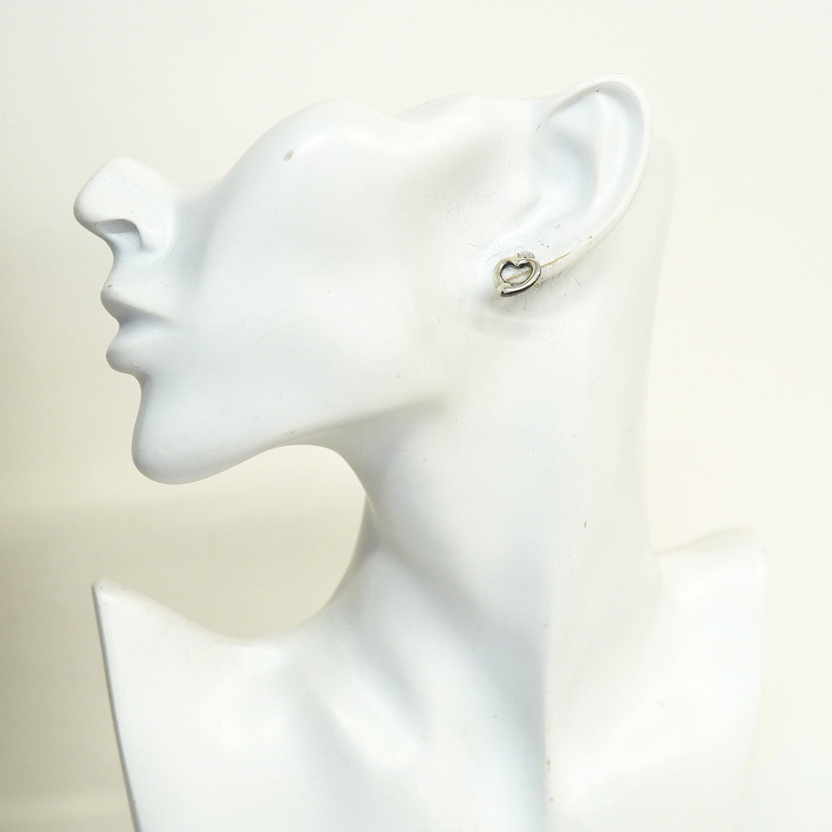 【6jhb0736】ティファニー ピアス オープンハート シルバー925【中古】レディース