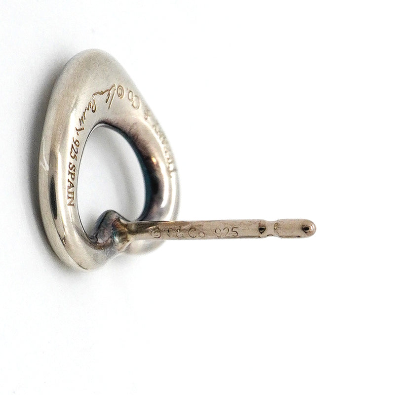 【6jhb0736】ティファニー ピアス オープンハート シルバー925【中古】レディース