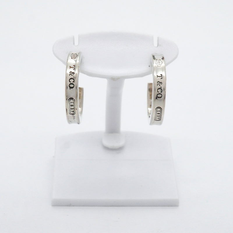 【6jhb0737】ティファニー ピアス 1837/ナロー/フープ シルバー925【中古】レディース