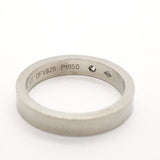 【6jhb0750】カルティエ リング Cドゥ 1PD Pt950 プラチナ ダイヤモンド ＃47【中古】レディース