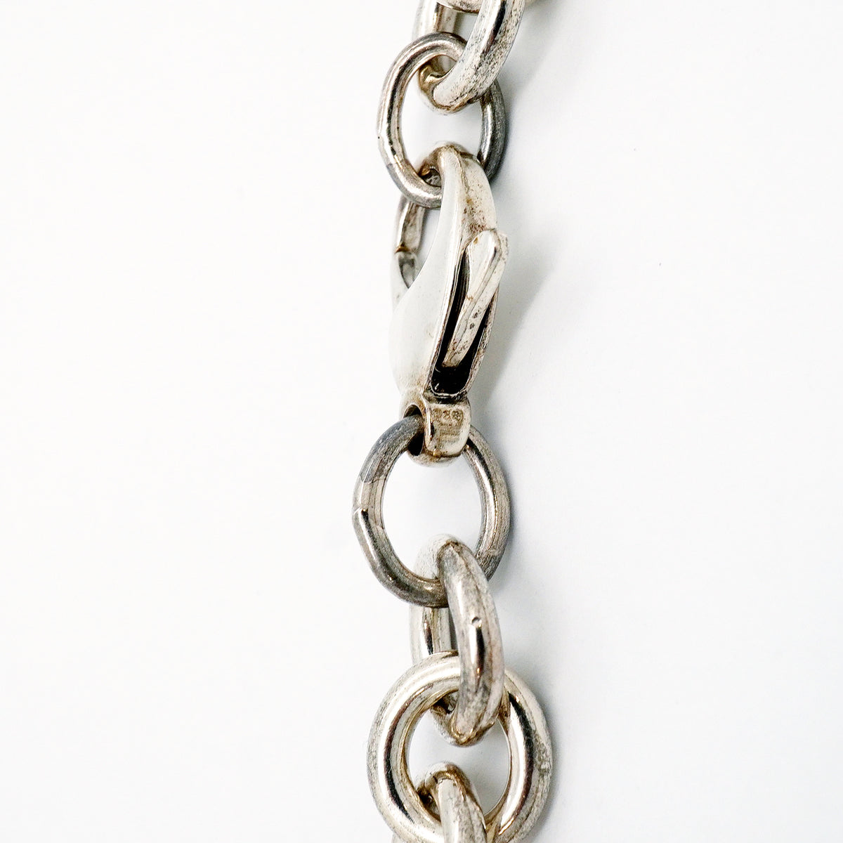 【6jhb0753】ティファニー ネックレス ハートタグ シルバー925【中古】レディース