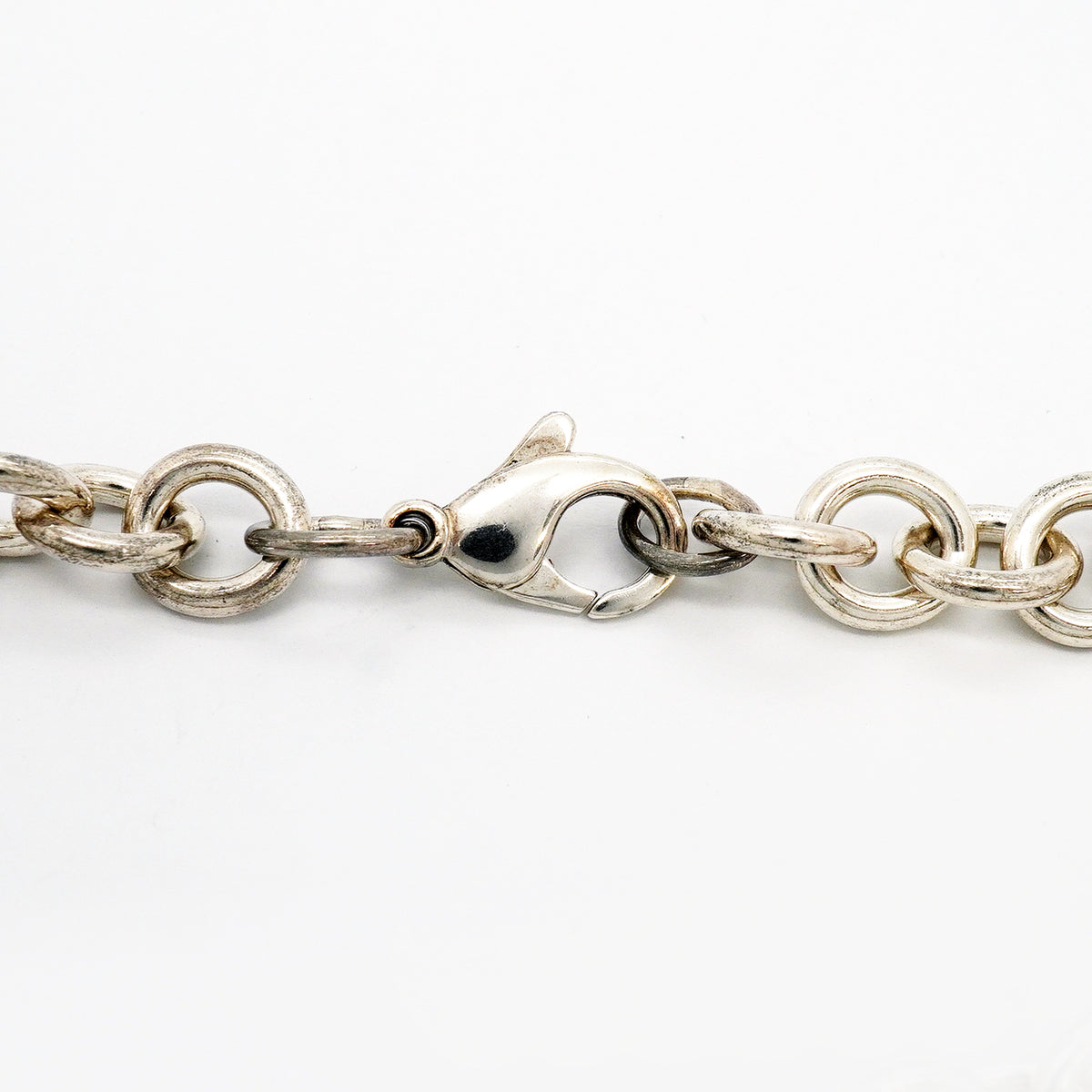 【6jhb0753】ティファニー ネックレス ハートタグ シルバー925【中古】レディース