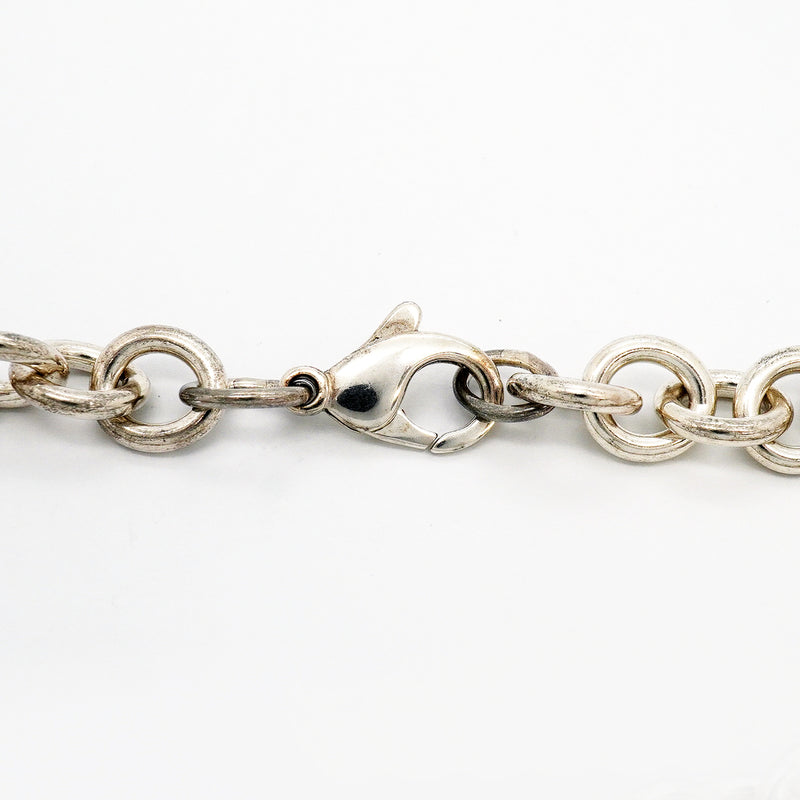 【6jhb0753】ティファニー ネックレス ハートタグ シルバー925【中古】レディース