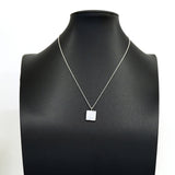 【6jhb0754】ティファニー ネックレス ノーツ スクエア シルバー925【中古】レディース