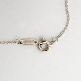 【6jhb0754】ティファニー ネックレス ノーツ スクエア シルバー925【中古】レディース