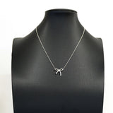 【6jhb0755】ティファニー ネックレス ボウリボン シルバー925【中古】レディース