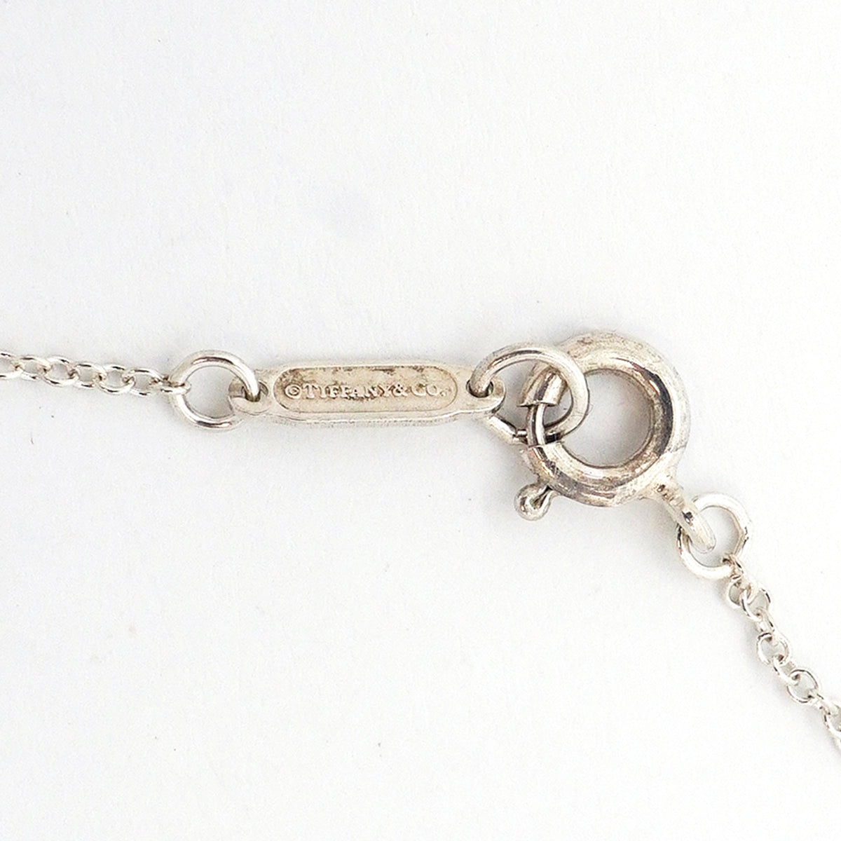 【6jhb0755】ティファニー ネックレス ボウリボン シルバー925【中古】レディース