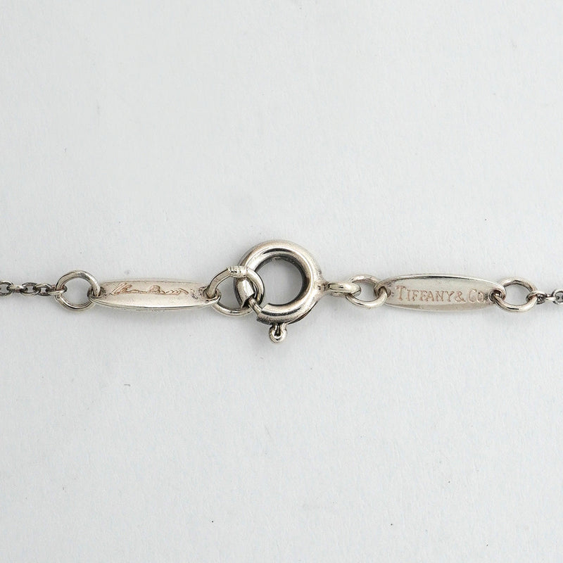【6jhb0764】ティファニー ネックレス オープンハート シルバー925【中古】レディース