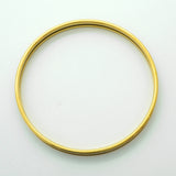 【6jhb0774】エルメス バングル ユニ GPメッキ ゴールド ベージュ【中古】レディース