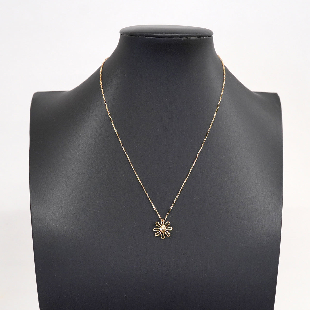 【6jhb0778】ティファニー ネックレス デイジー K18YG イエローゴールド【中古】レディース